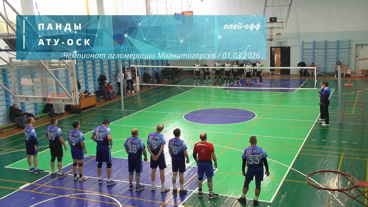 ПАНДЫ vs АТУ-ОСК / Чемпионат агломерации Магнитогорска по волейболу / 01-03-2026